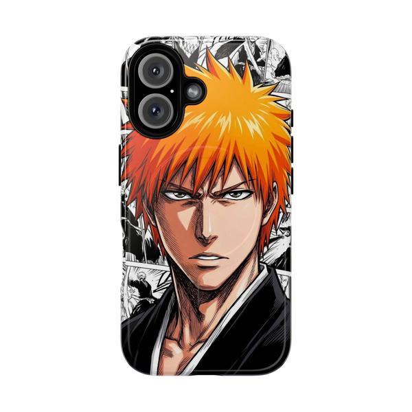 Anime Ichigo Shiningami iPhone Case Tough Magnetic Protective Cover-iPhone 16