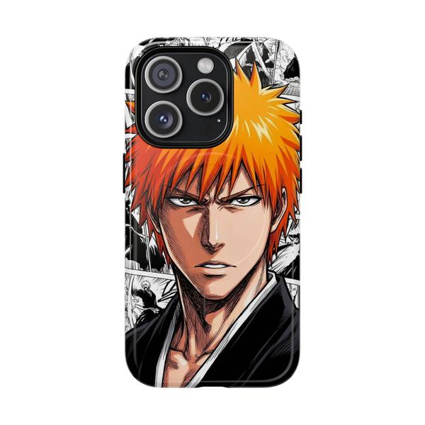Anime Ichigo Shiningami iPhone Case Tough Magnetic Protective Cover-iPhone 15 Pro
