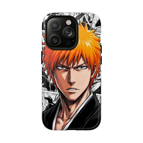 Anime Ichigo Shiningami iPhone Case Tough Magnetic Protective Cover-iPhone 14 Pro