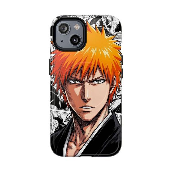 Anime Ichigo Shiningami iPhone Case Tough Magnetic Protective Cover-iPhone 14