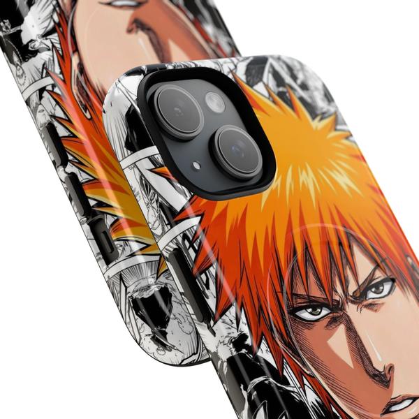 Anime Ichigo Shiningami iPhone Case Tough Magnetic Protective Cover-