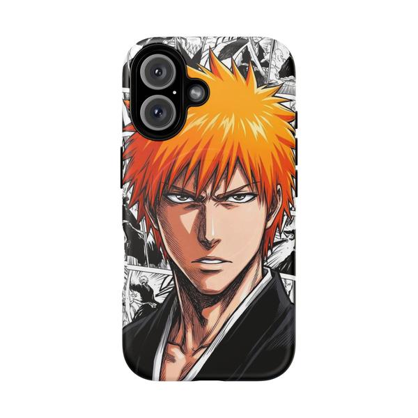Anime Ichigo Shiningami iPhone Case Tough Magnetic Protective Cover-iPhone 16