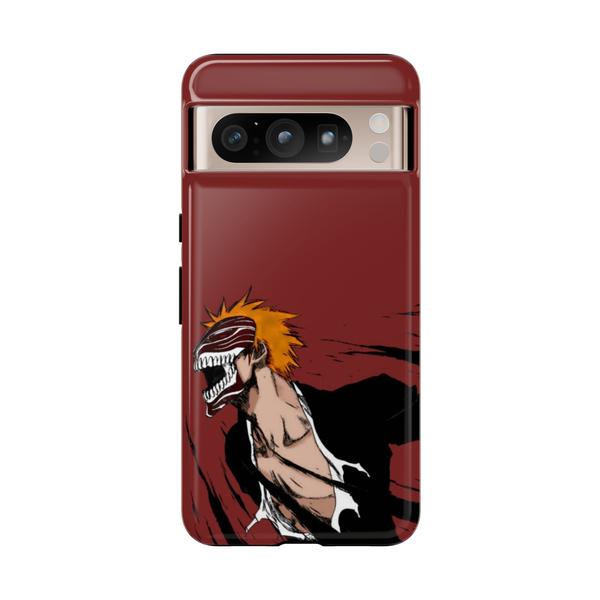 Anime Hollow Ichigo Tough Phone Case - Shinigami Mask Design for Google Pixel-Google Pixel 8 Pro