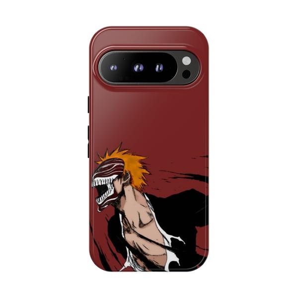 Anime Hollow Ichigo Tough Phone Case - Shinigami Mask Design for Google Pixel-Google Pixel 9 Pro