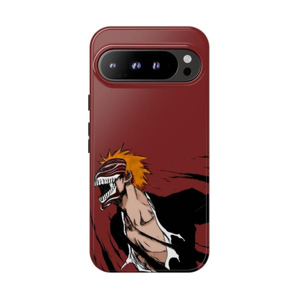 Anime Hollow Ichigo Tough Phone Case - Shinigami Mask Design for Google Pixel-Google Pixel 9 Pro XL