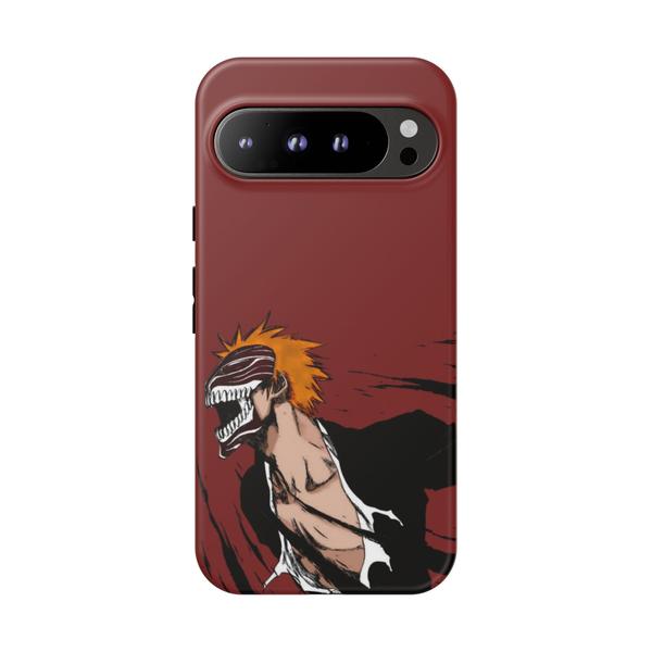 Anime Hollow Ichigo Tough Phone Case - Shinigami Mask Design for Google Pixel-Google Pixel 9 Pro XL