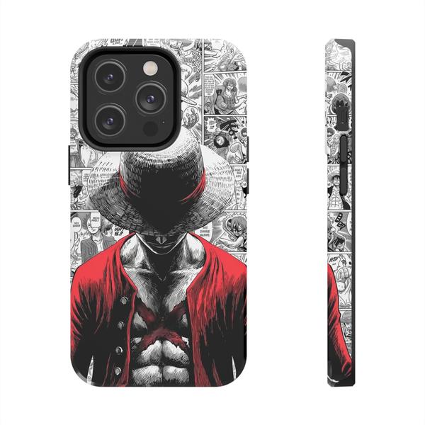 Anime iPhone Case Luffy Legend - iPhone 14 Pro - KazerCase