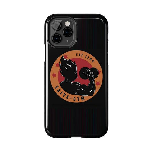 Anime iPhone Case Vegeta Workout - iPhone 11 Pro - KazerCase