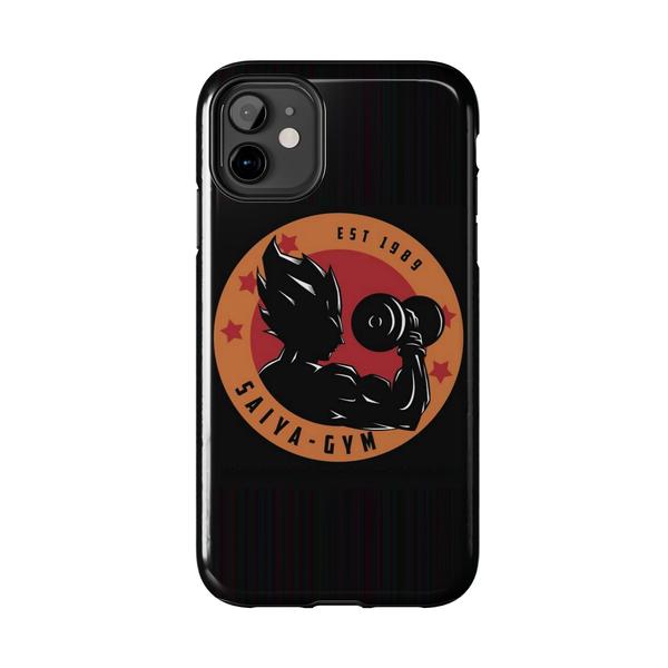 Anime iPhone Case Vegeta Workout - iPhone 11 - KazerCase