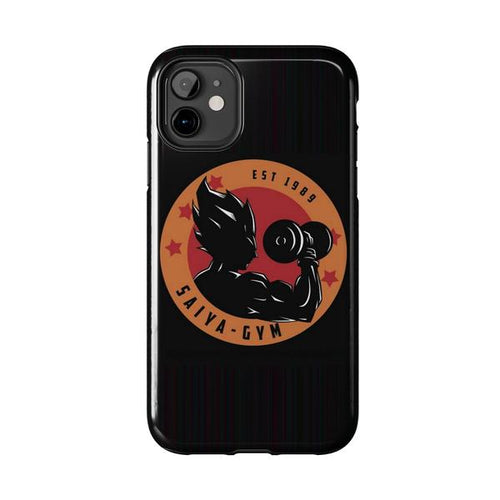 Anime iPhone Case Vegeta Workout - iPhone 11 - KazerCase