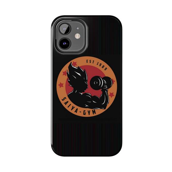 Anime iPhone Case Vegeta Workout - iPhone 12 - KazerCase