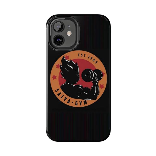 Anime iPhone Case Vegeta Workout - iPhone 12 Mini - KazerCase