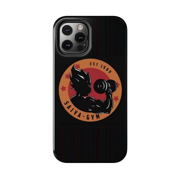 Anime iPhone Case Vegeta Workout - iPhone 12 Pro - KazerCase