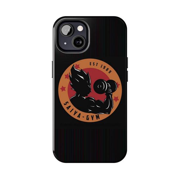 Anime iPhone Case Vegeta Workout - iPhone 13 - KazerCase