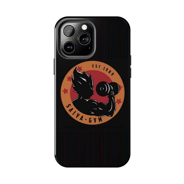 Anime iPhone Case Vegeta Workout - iPhone 13 Pro Max - KazerCase