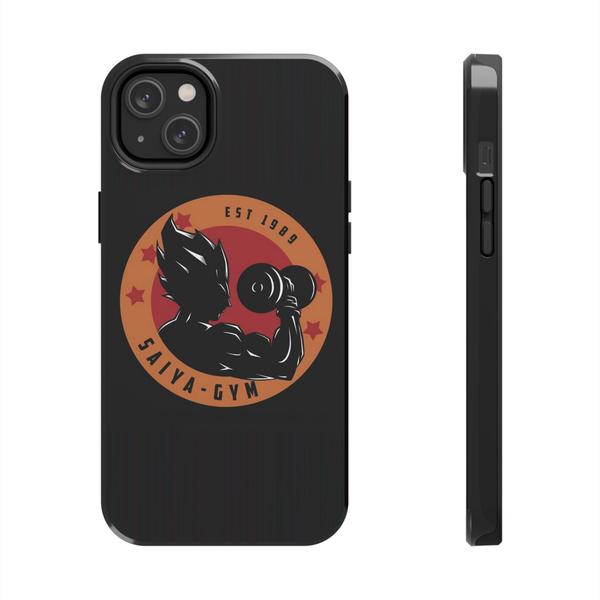 Anime iPhone Case Vegeta Workout - iPhone 14 Plus - KazerCase