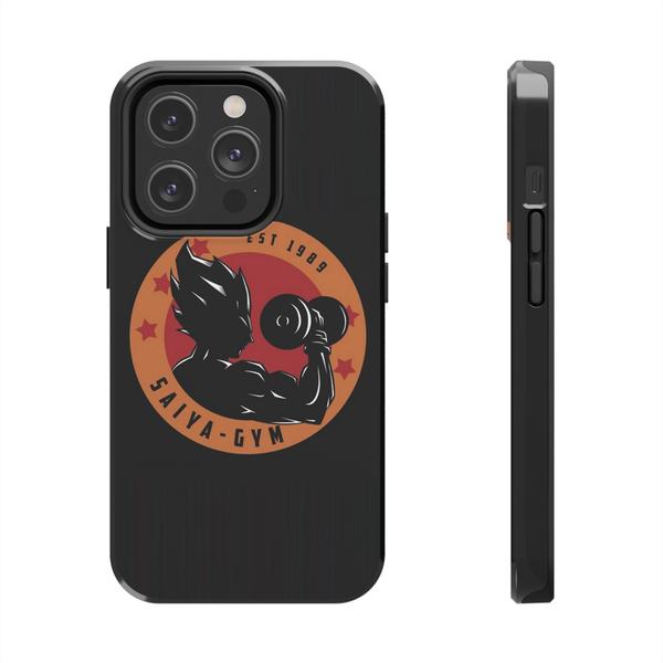Anime iPhone Case Vegeta Workout - iPhone 14 Pro - KazerCase