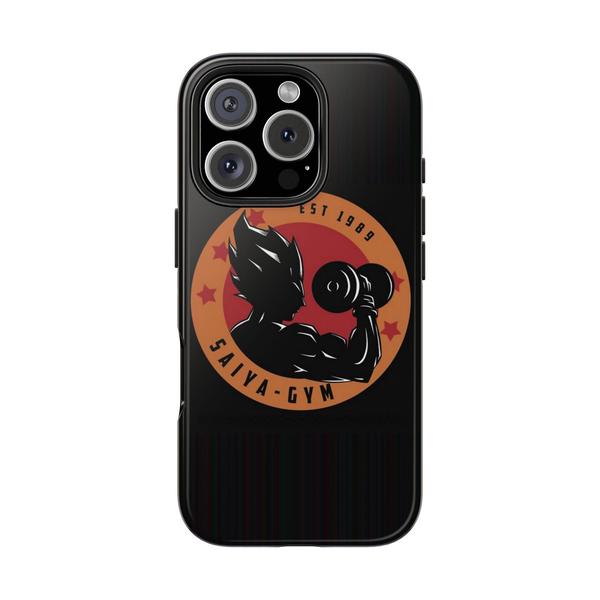 Anime iPhone Case Vegeta Workout - iPhone 16 Pro - KazerCase