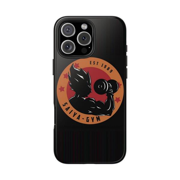 Anime iPhone Case Vegeta Workout - iPhone 16 Pro Max - KazerCase