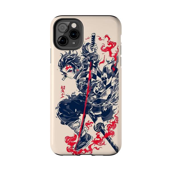 Anime iPhone Case kimetsu no yeba Tanjirô - iPhone 11 Pro Max - KazerCase
