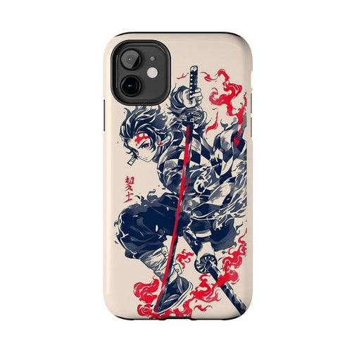Anime iPhone Case kimetsu no yeba Tanjirô - iPhone 11 - KazerCase