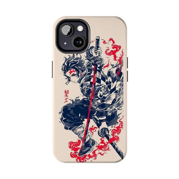 Anime iPhone Case kimetsu no yeba Tanjirô - iPhone 13 - KazerCase