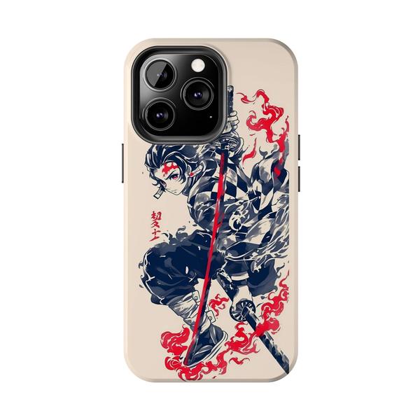 Anime iPhone Case kimetsu no yeba Tanjirô - iPhone 13 Pro - KazerCase