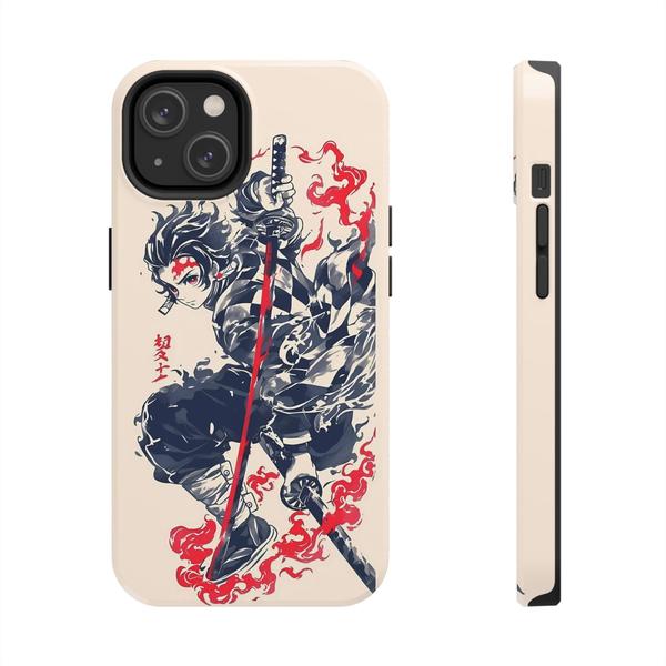 Anime iPhone Case kimetsu no yeba Tanjirô - iPhone 14 - KazerCase