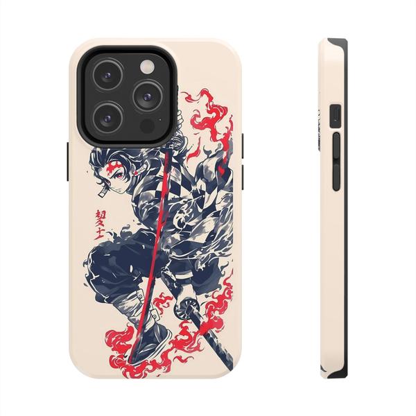 Anime iPhone Case kimetsu no yeba Tanjirô - iPhone 14 Pro - KazerCase
