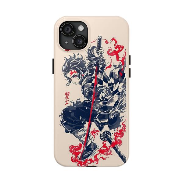 Anime iPhone Case kimetsu no yeba Tanjirô - iPhone 15 Plus - KazerCase