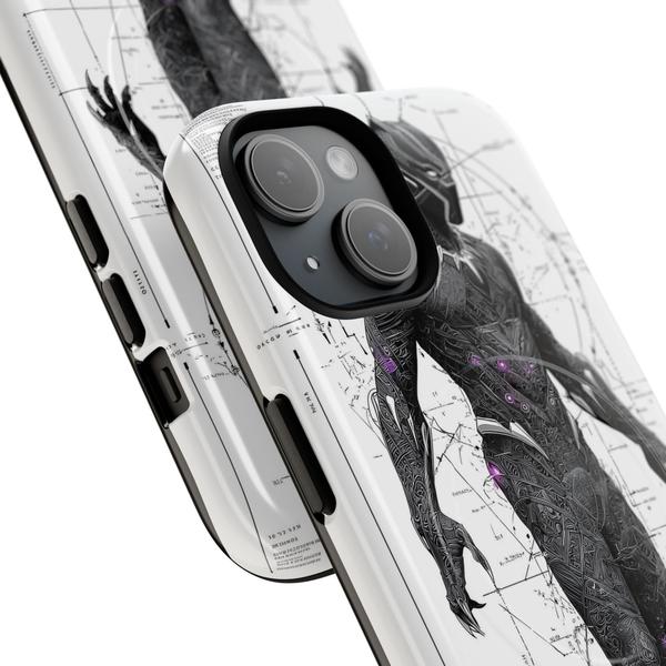 Black Panther Marvel Case for iPhone - iPhone 13 Matte - KazerCase