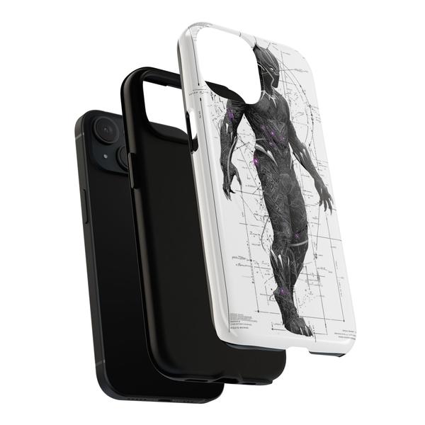 Black Panther Marvel Case for iPhone - iPhone 13 Matte - KazerCase