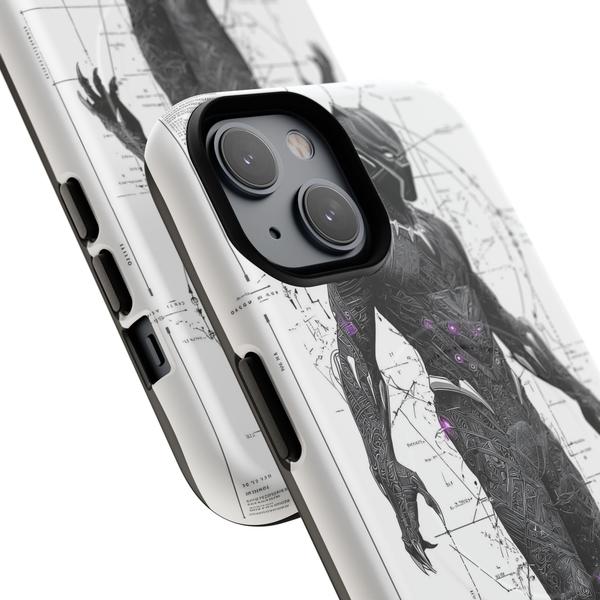 Black Panther Marvel Case for iPhone - iPhone 13 Matte - KazerCase