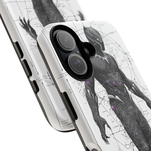 Black Panther Marvel Case for iPhone - iPhone 13 Matte - KazerCase
