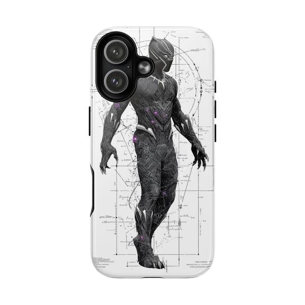 Black Panther Marvel Case for iPhone - iPhone 17 Glossy - KazerCase