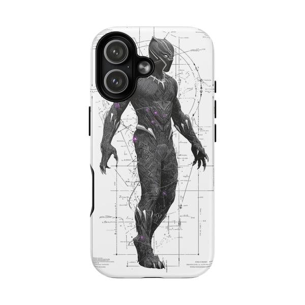 Black Panther Marvel Case for iPhone - iPhone 17 Matte - KazerCase