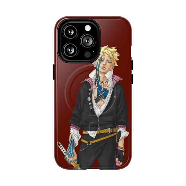 Boruto Two Blue Vortex Anime Case for iPhone Manga Cover - iPhone 13 Pro Glossy - KazerCase