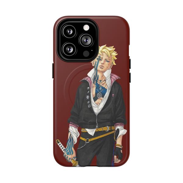 Boruto Two Blue Vortex Anime Case for iPhone Manga Cover - iPhone 13 Pro Matte - KazerCase