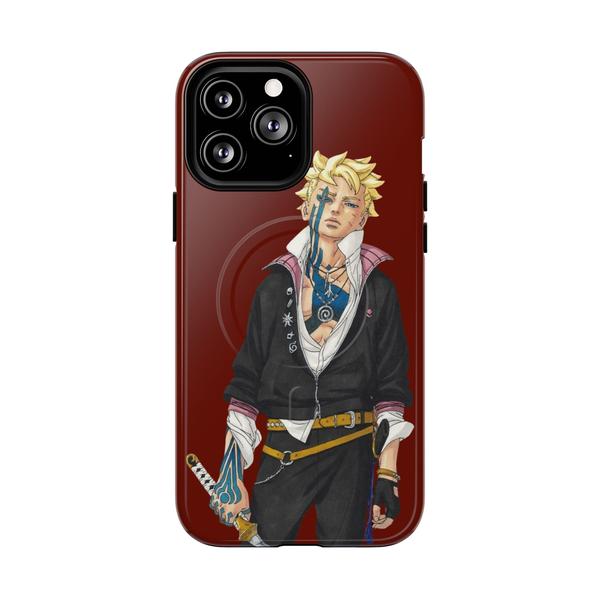 Boruto Two Blue Vortex Anime Case for iPhone Manga Cover - iPhone 13 Pro Max Glossy - KazerCase