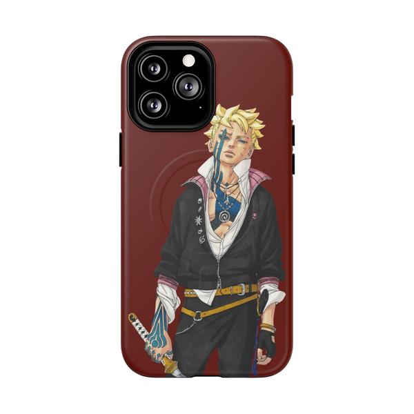 Boruto Two Blue Vortex Anime Case for iPhone Manga Cover - iPhone 13 Pro Max Matte - KazerCase
