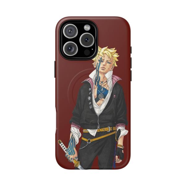 Boruto Two Blue Vortex Anime Case for iPhone Manga Cover - iPhone 16 Pro Max Matte - KazerCase