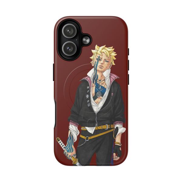 Boruto Two Blue Vortex Anime Case for iPhone Manga Cover - iPhone 17 Matte - KazerCase