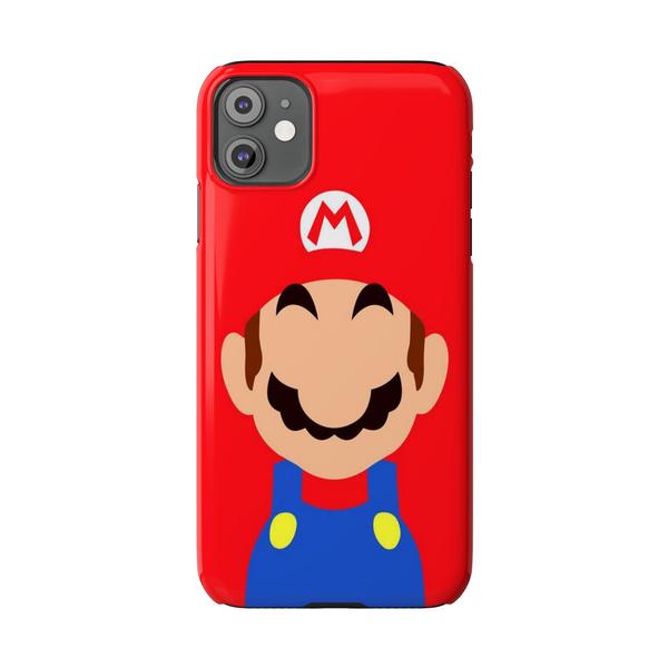 Cool iPhone Case Plumber Mario - iPhone 11 - KazerCase