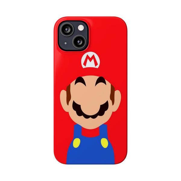 Cool iPhone Case Plumber Mario - iPhone 13 - KazerCase