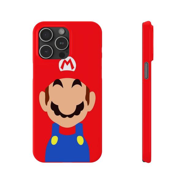 Cool iPhone Case Plumber Mario - iPhone 15 Pro Max - KazerCase