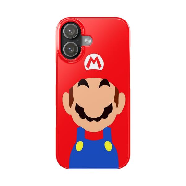 Cool iPhone Case Plumber Mario - iPhone 17 - KazerCase