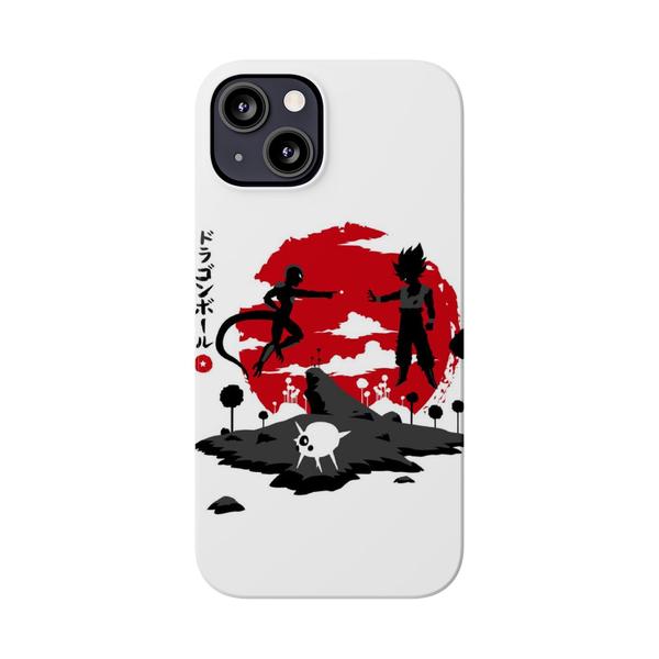 Cool iPhone Saiyan Goku Battle Case - iPhone 13 - KazerCase