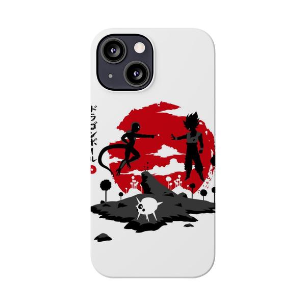 Cool iPhone Saiyan Goku Battle Case - iPhone 13 Mini - KazerCase