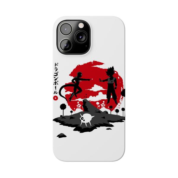 Cool iPhone Saiyan Goku Battle Case - iPhone 13 Pro Max - KazerCase