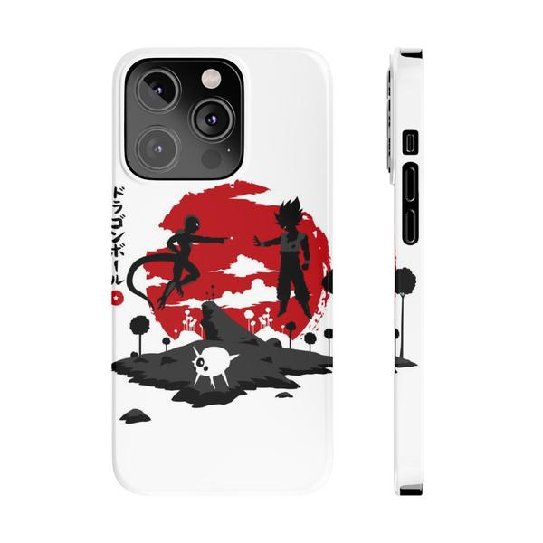 Cool iPhone Saiyan Goku Battle Case - iPhone 14 Pro - KazerCase